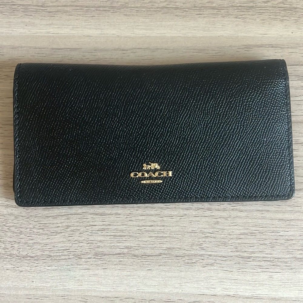 Coach check holder